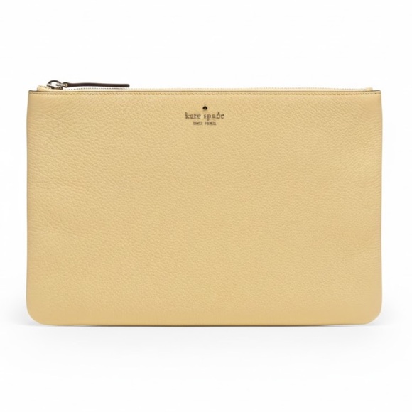 Kate Spade Gia Chester Street Pebbled Leather Pouch - Picture 1 of 7